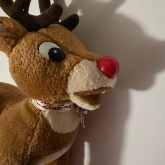 Rudolph 50th anniversary plush, 1999, 10" tall - Picture 2 of 5